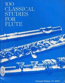 100 Classical Studies for Flute - Volume 1 - Universal Edition No. 12992