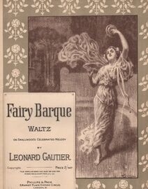 Fairy Barque Waltz - Piano Solo
