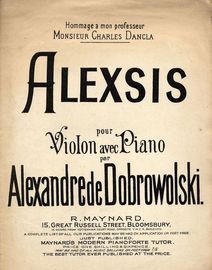 Alexsis - For Violon avec Piano
