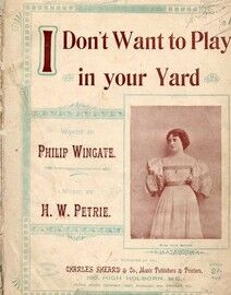 I Don't Want to Play in Your Yard - Song featuring Miss Julie Mackey - Key of F major