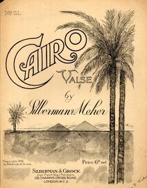 Cairo - Valse - Piano Solo