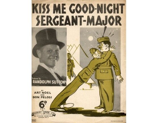 10110 | Kiss Me Good Night Sergeant Major, featuring Randolph Sutton, Renee Houston, Donald Stewart,