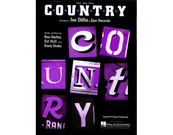 10141 | C-o-u-n-t-r-y - Recorded by Joe Diffie - Piano - Vocal - Guitar