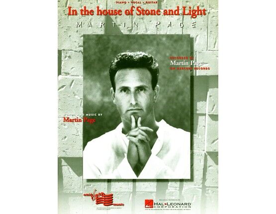 10141 | In the House of Stone and Light - Featuring Martin Page - Piano - Vocal - Guitar