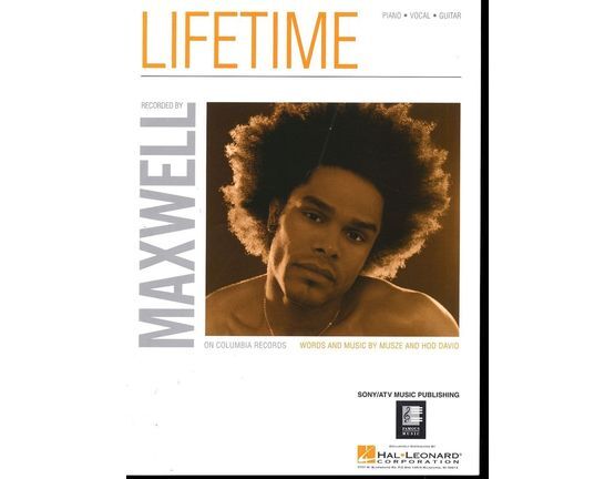 10141 | Lifetime - Featuring Maxwell - Piano - Vocal - Guitar
