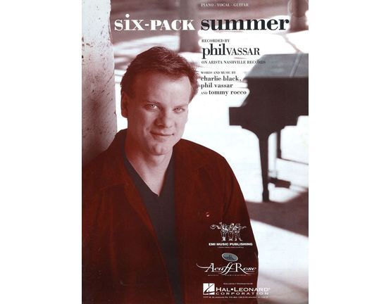 10141 | Six Pack Summer - Featuring Phil Vassar - Piano - Vocal - Guitar