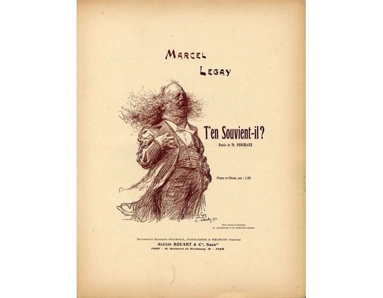 10171 | T'en Souvient-il? - For Piano and Voice - French Edition