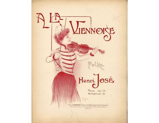 10176 | A La Viennoise - Polka - For Piano Solo - French Edition
