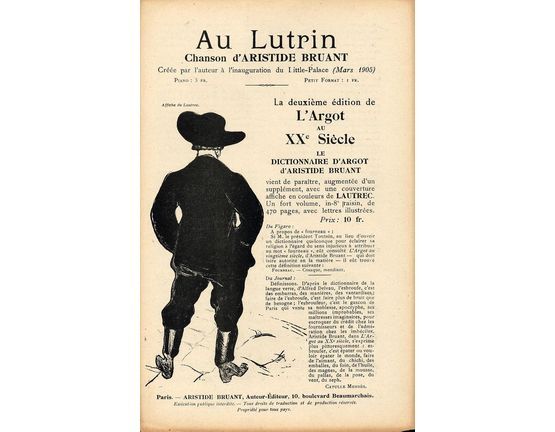 10183 | Au Lutrin - Chanson - French Edition