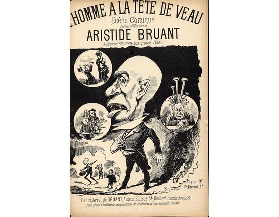 10183 | L' Homme A La tete de Veau - Scene Comique - French Edition