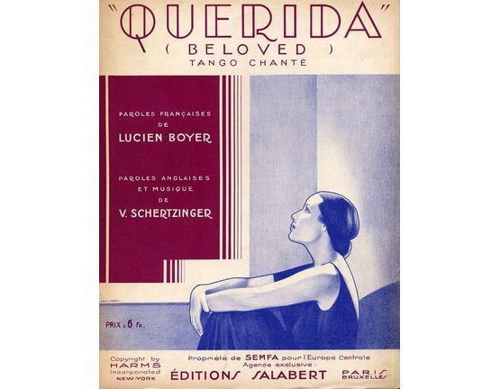 10190 | Querida (Beloved) - Tango Chante - French Edition