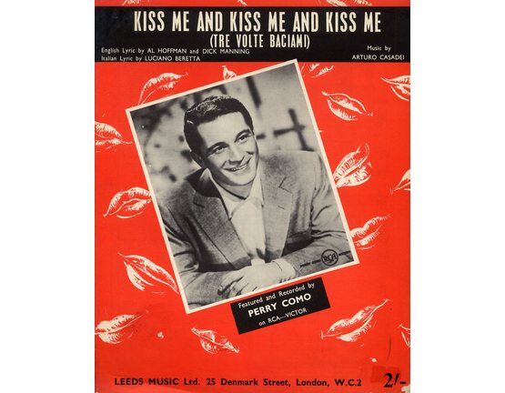 10203 | Kiss me and Kiss me and Kiss me (Tre Volte Baciam) - Featuring Perry Como