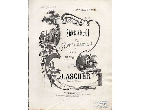 10260 | Sans Souci Op. 83 - Galop de bravoure pour piano solo