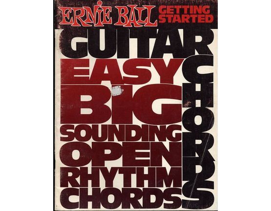 10696 | Guitar Chords Getting Started - Easy, big sounding open rhythm chords