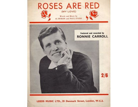109 | Roses are Red -  Ronnie Carroll, Bobby Vinton, David Macbeth