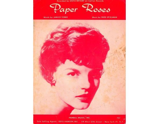 10903 | Paper Roses - Featuring Anita Bryant