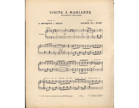 10937 | Visite a Marianne - Monologue Militaire