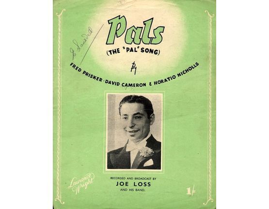 11 | Pals  (The 'Pals' song) - As performed by Joe Loss, Jeanette Adie
