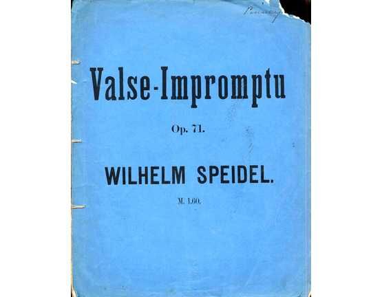 11324 | Valse - Impromptu for Piano Solo - Op. 71