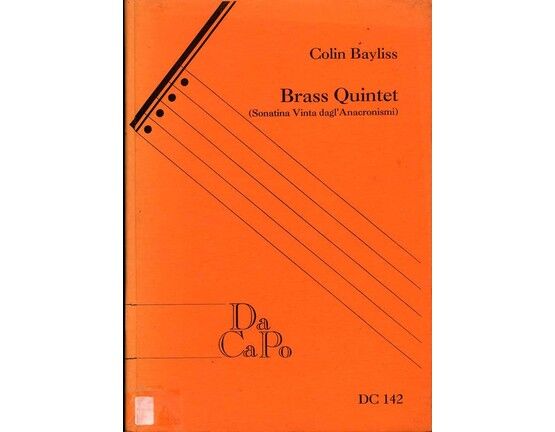 11381 | Bayliss - Sonatina Vinta dagl' Anacronismi - For Brass Quintet