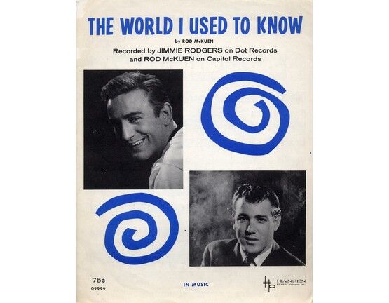 11424 | The World I Used to Know - Song recorded by Jimmie Rodgers and Rod McKuen