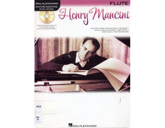 11521 | Henry Mancini - Solo Arrangements of 15 Classic Songs for Flute with CD Accompaniment - Featuring Henry Mancini