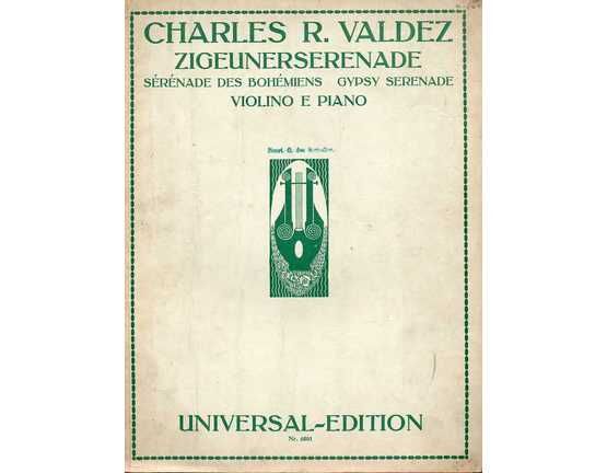 11551 | Gypsy Serenade - For Violin & Piano - Universal Edition No. 6801