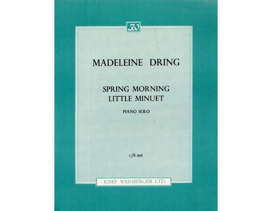11592 | Spring Morning and Little Minuet - Piano Solo