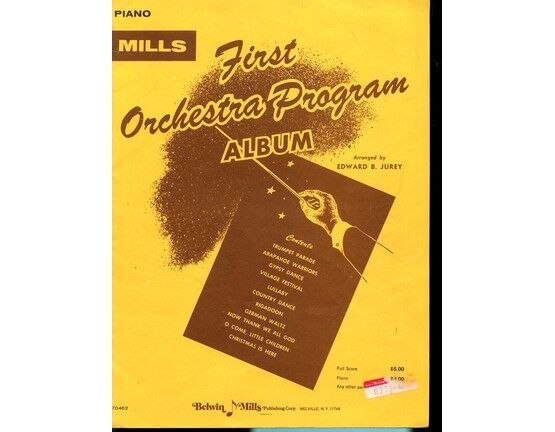 11658 | Mills First Orchestra Program Album - Piano Solo