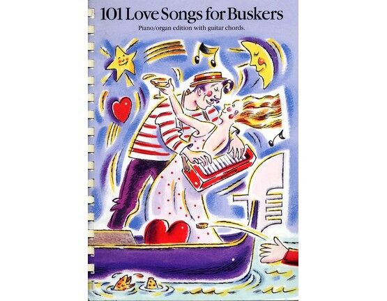 11659 | 101 Love Songs for Buskers - Piano - Organ Edition with Guitar Chords