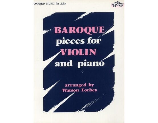 11898 | Baroque Pieces for Violin and Piano