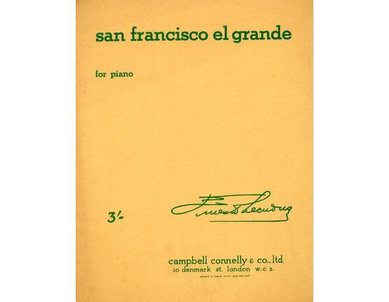 12130 | San Francisco El Grande - for Piano