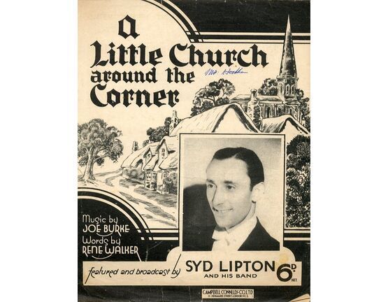 12198 | O Little Church around the Corner - Song Featuring Syd Lipton - For Piano and Voice - With Ukulele Accompaniment