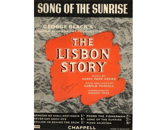 123 | Song of the Sunrise, from George Blacks "The Lisbon Story"