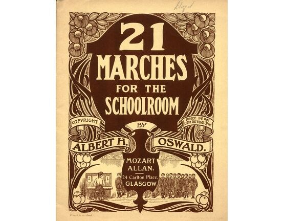 12455 | 21 Marches for the Schoolroom - Piano Solos