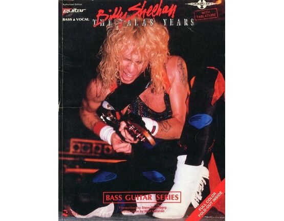 12875 | Bass Guitar Series - Featuring Billy Sheehan - The Talas Years - With Full Color Fold Out Inside - Bass and Vocal