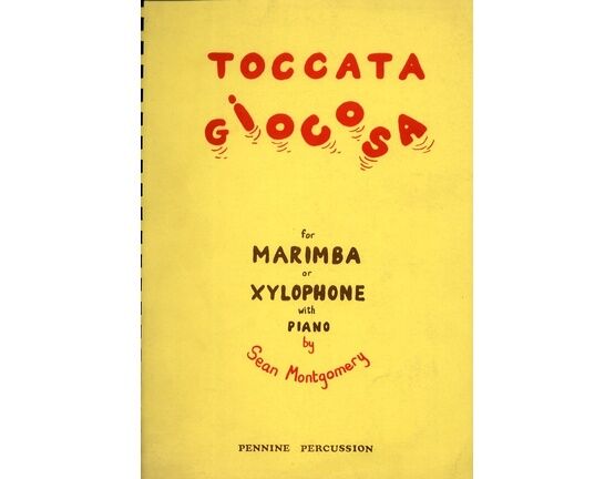 13033 | Toccata Giocosa - For Marimba or Xylophone with Piano