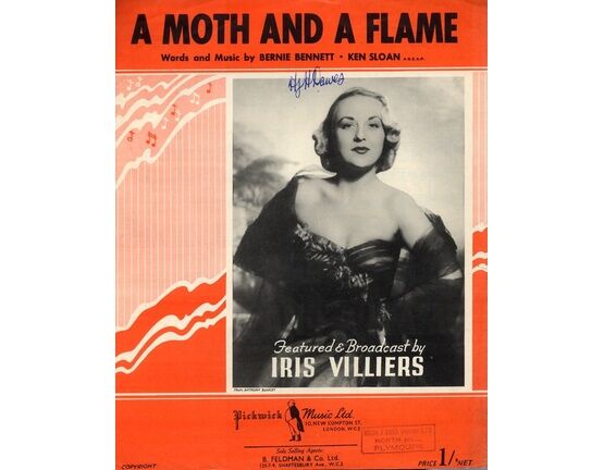 13243 | A Moth And A Flame - Song - Featuring Iris Villiers
