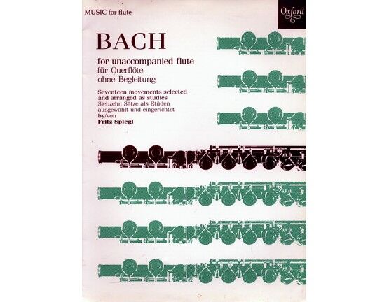 139 | Bach for Unaccompanied Flute - Seventeen movements selected and arranged as studies