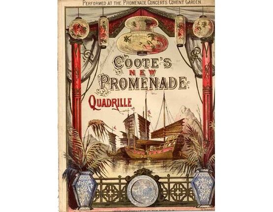 1499 | New Promenade Quadrille, including She Wanted to be A Fairy, Dear Familiar Faces, Love Letters, Ill Meet Her When the Sun Goes Down, The Ship Went Dow