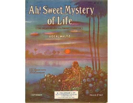 1507 | Ah Sweet Mystery of Life - Vocal Waltz  (The dream melody from "Naughty Marietta")