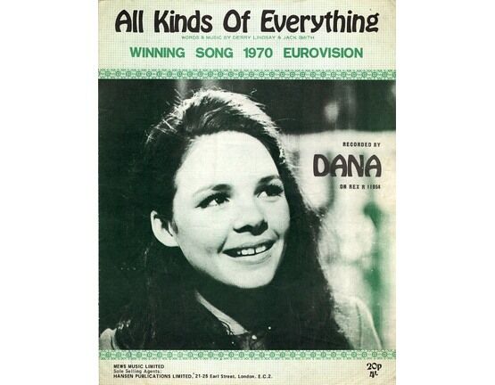 16 | All Kinds of Everything - Featuring Dana - Winning Song 1970 Eurovision