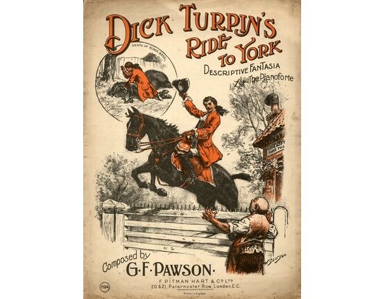 1701 | Dick Turpin's Ride to York - Descriptive fantasia for the pianoforte