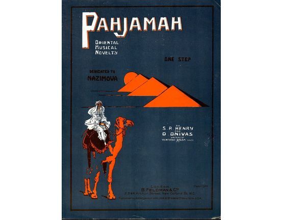 171 | Pahjamah, oriental music novelty dedicated to Nazimova