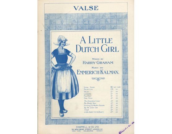18 | A Little Dutch Girl - Valse for Piano