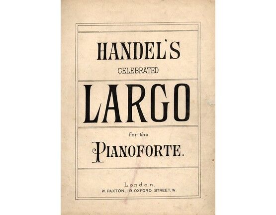 190 | Largo for piano