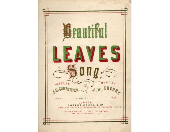 201 | Beautiful Leaves - Song