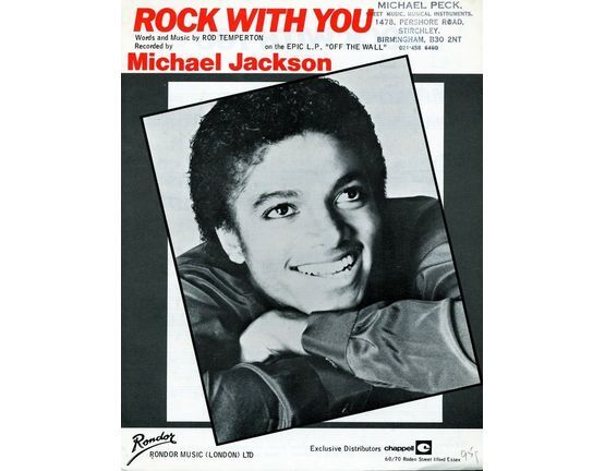22 | Rock with You - Michael Jackson