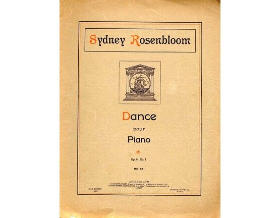 2767 | Dance por Piano - Piano Solo - Op. 6, No. 1