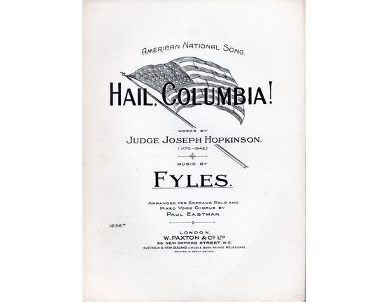 3108 | Hail, Columbia!, American national song